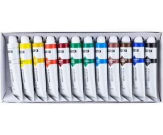 Acrylfarben, 12 Tuben