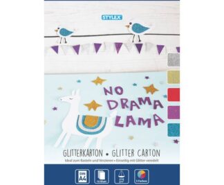Glitzerkarton A4