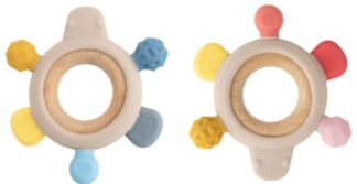 Holz-Silikon Beißring