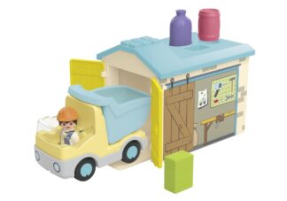 LKW mit Sortiergarage