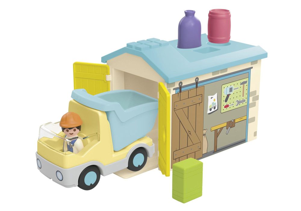 LKW mit Sortiergarage